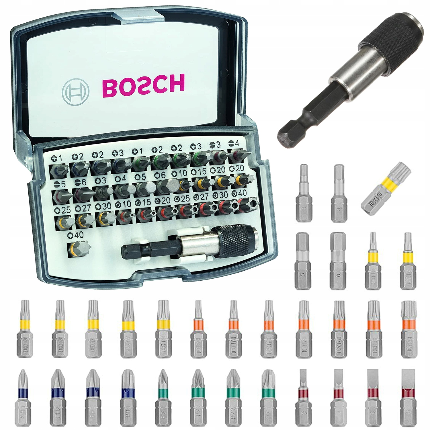 Sada bitov Bosch 2607017319 32 ks.